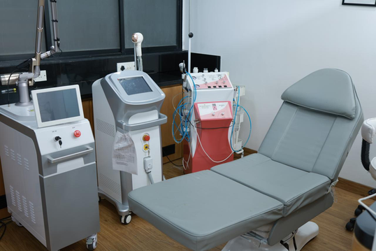 Modern treatment and laser room